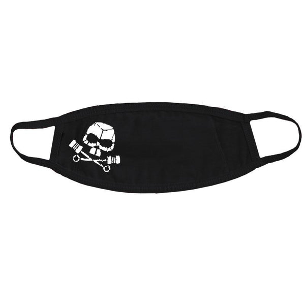 B.R.M.C.® Piston Skull Black Mask